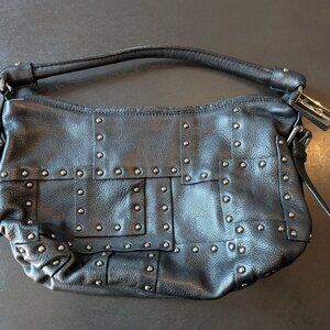 Kenneth Cole Black Studded Purse